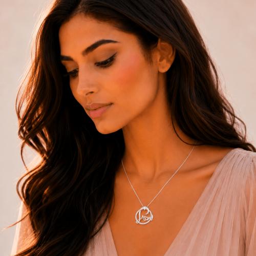 سلسلة موم دائرية فضة S925 (فضة S925)