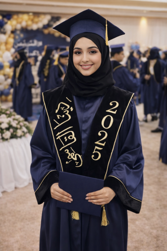 طقم تخرج | روب ووشاح وقبعة