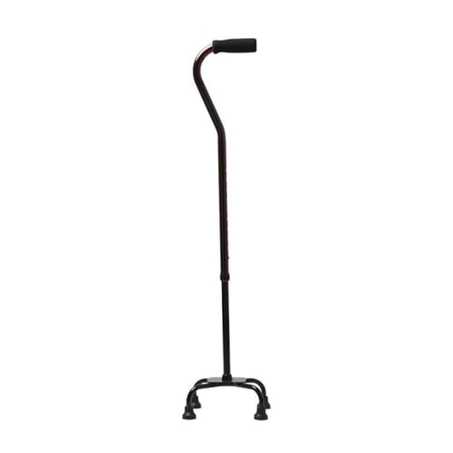 عكاز بقاعدة رباعية الأرجل