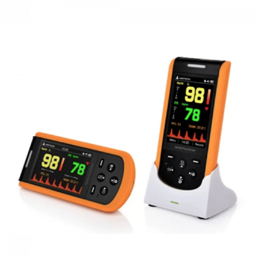 جهاز قياس نسبة الاكسجين محمول باليد كبار مع شاحن S...