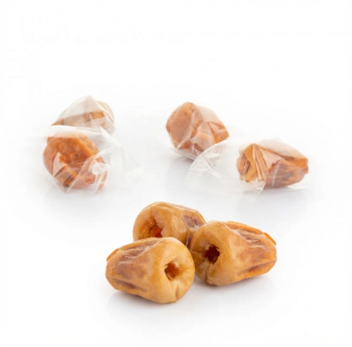 كرتون سكري مفتل ملكي مغلف ومنزوع النوى