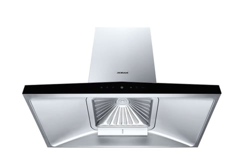 شفاط روبام هرمي مقاس 90 سم بقوة شفط 1200متر مكعب /...