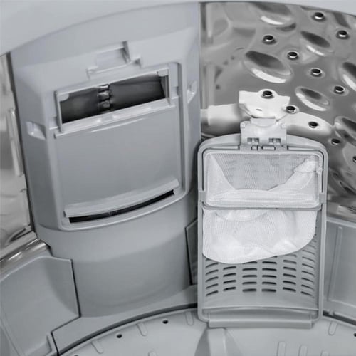 غسالة سوبر جنرال 7 كيلو علوية 8 برامج - فضي