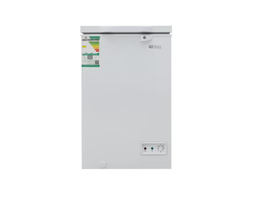 فريزر افقي جنرال سوبريم 3.4 قدم - 98 ليتر، - ابيض