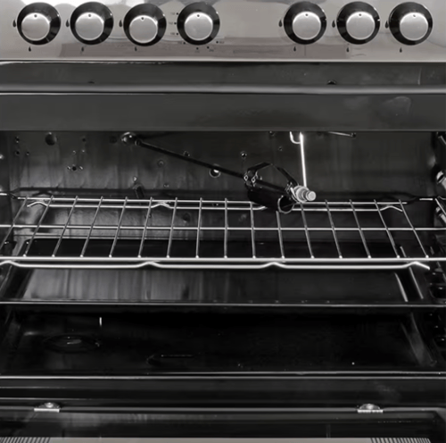 فرن غاز ٥ عيون جنرال سوبريم 80*60 سم – أمان كامل