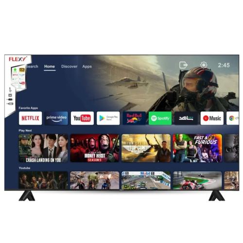 شاشة ذكية فليكسي 55 بوصة 4K ويب أو إس