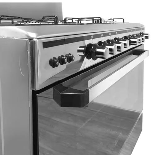 فرن غاز ٥ عيون جنرال سوبريم 80*60 سم – أمان كامل