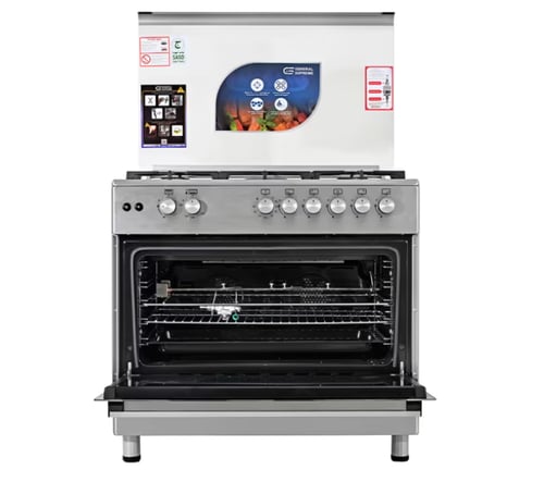 فرن غاز تركي جنرال سوبريم 5 شعلات إشعال ذاتي