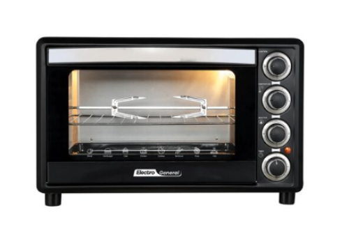 فرن ميكروويف الكترو جنرال 30 لتر - 1600 واط -اسود