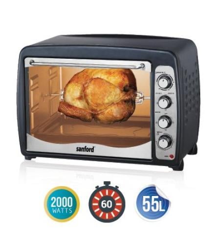 فرن كهربائي سانفورد سعة 65.0 لتر