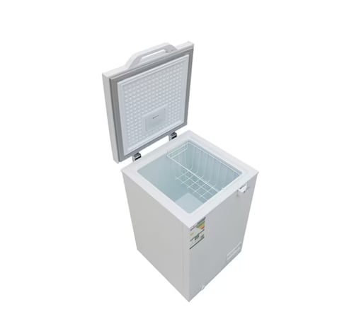 فريزر افقي جنرال سوبريم 3.4 قدم - 98 ليتر، - ابيض