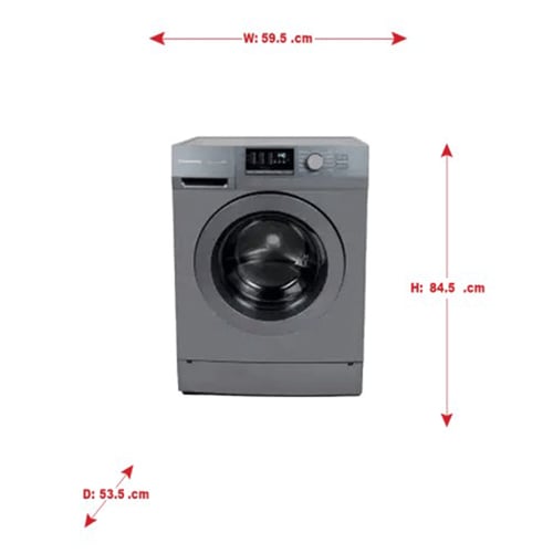 غسالة باناسونيك 8 كيلو تعبئة امامية اوتوماتيك 12 ب...