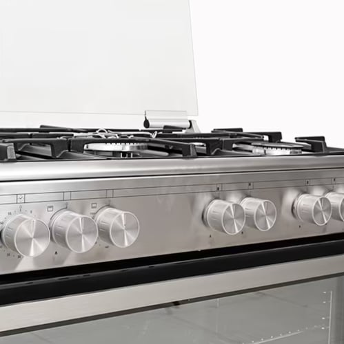 فرن غاز 5 عيون جنرال سوبريم 60*90 سم امان كامل – ت...