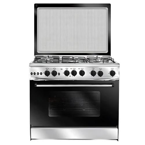 فرن غاز تكنو جاز 5 شعلات 60×90 سم