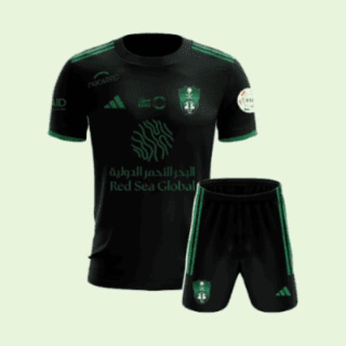 طقم نادي الأهلي الاسود الأساسي لموسم2023_2024