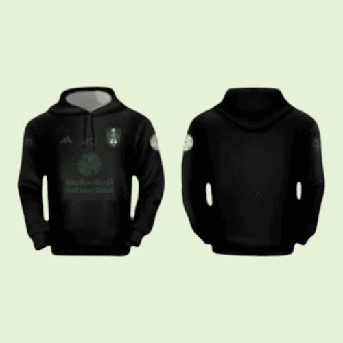 بلوفر نادي الأهلي الاسود - متجر النرجس