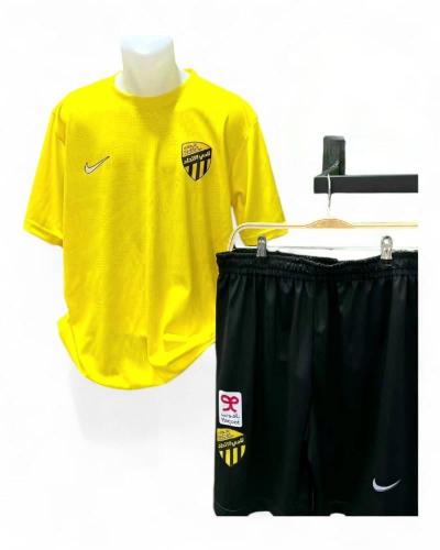 طقم تمارين الاتحاد اصفرواسود الجديد