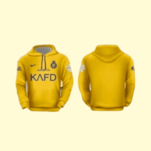 بلوفر نادي النصر السعودي الجديد 2024-2025 باللون ا...