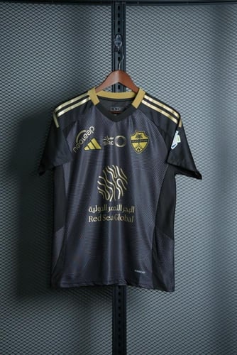 طقم نادي الاهلي السعودي الثالث لون اسود