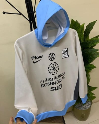 بلوفر شتوي نادي الاتحاد أوف وايت بجودة ممتازة ومقا...