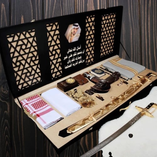 طقم الضيافة الفاخر – لمسة أصالة وأناقة"