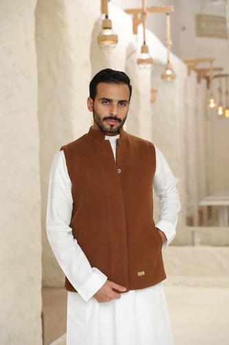 سديري رجالي لون جملي شتوي