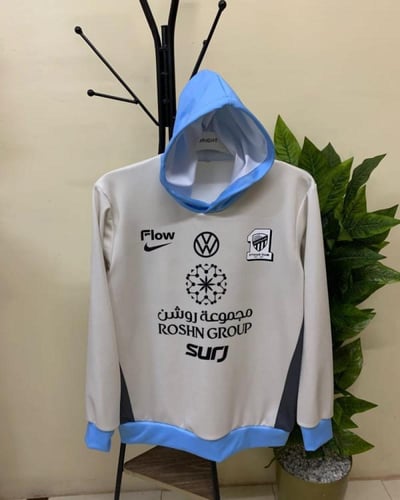 بلوفر شتوي نادي الاتحاد أوف وايت بجودة ممتازة ومقا...