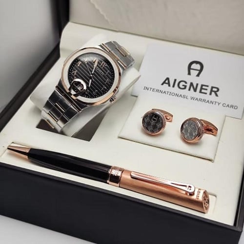 طقم ساعه وكبك ماركه ايغنر ٢٠٢٥