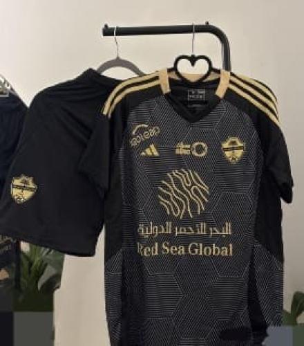 طقم نادي الاهلي السعودي الثالث لون اسود