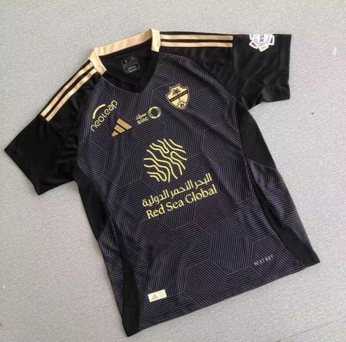 تيشرت نادي الأهلي الأسود الجديد