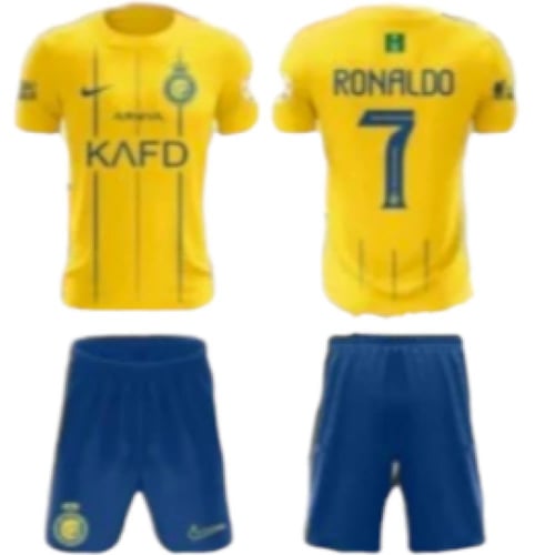 طقم نادي النصر الرسمي - الأصفر موسم 2023/2024