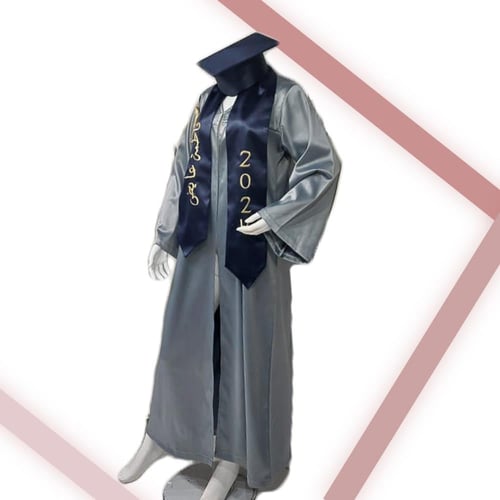 تفصيل عبايات تخرج رمادي 2026