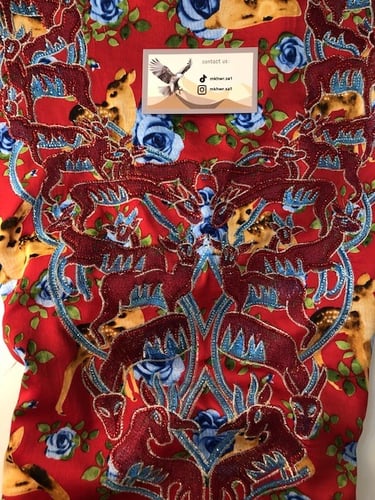 مخور الغزال حرير بدون طرحه