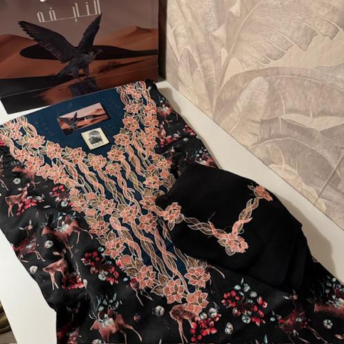 مخور الغزال حرير مع طرحه