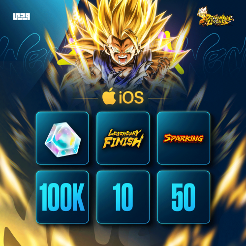 باقة سبارك DRAGON BALL LEGENDS - ios