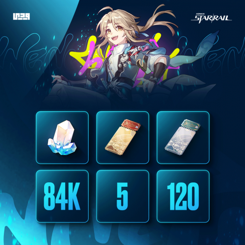 حساب ري رول 84 الف Honkai: Star Rail