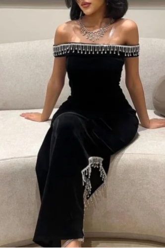 فستان رنا أسود