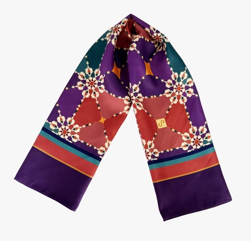 ايشارب مربع صفوي - بنفسجي