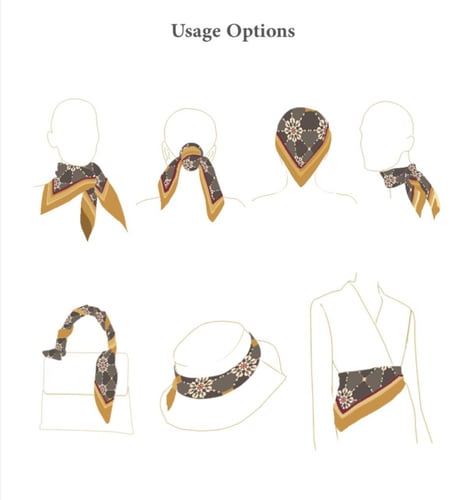 ايشارب مربع صفوي - ذهبي