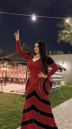 فستان سترتش كرستال