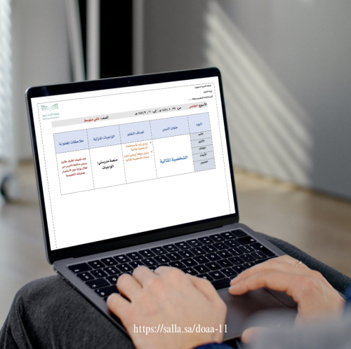 الخطة الاسبوعية - ثاني متوسط - (التربية الاسرية)