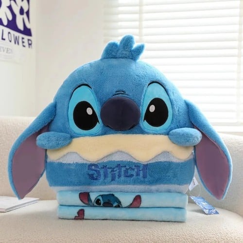 بطانية و مخدة ستيتش