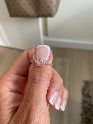 خاتم promise ring فضة