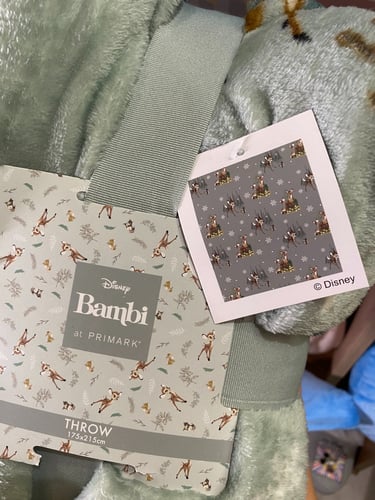 بطانية بامبي وثامبر