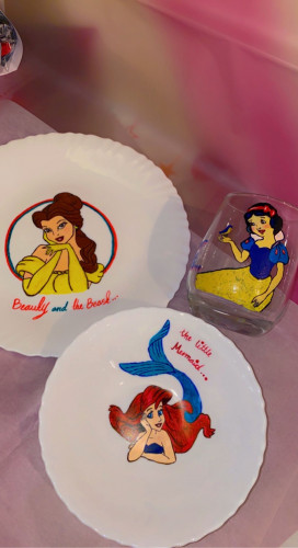 طقم اميرات ديزني