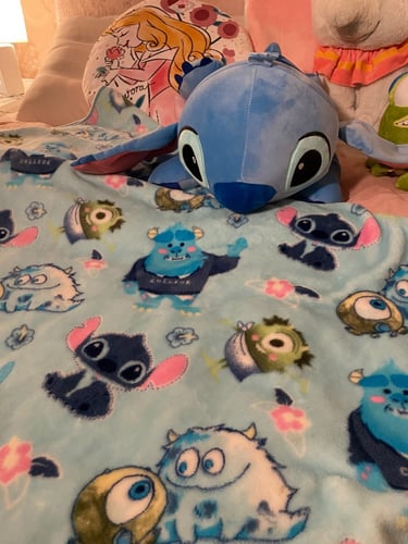 بطانية و مخدة ستيتش