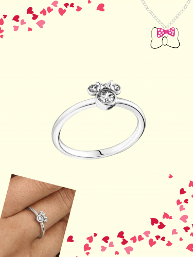 خاتم ميكي فضة