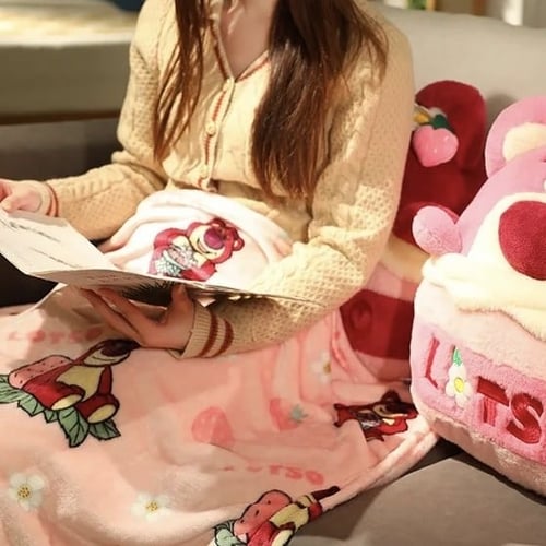 بطانية و مخدة لوتسو