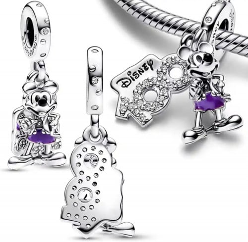 تعليقة باندورا ميكي فضة