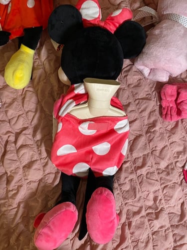 كمادة و دمية ميني ماوس